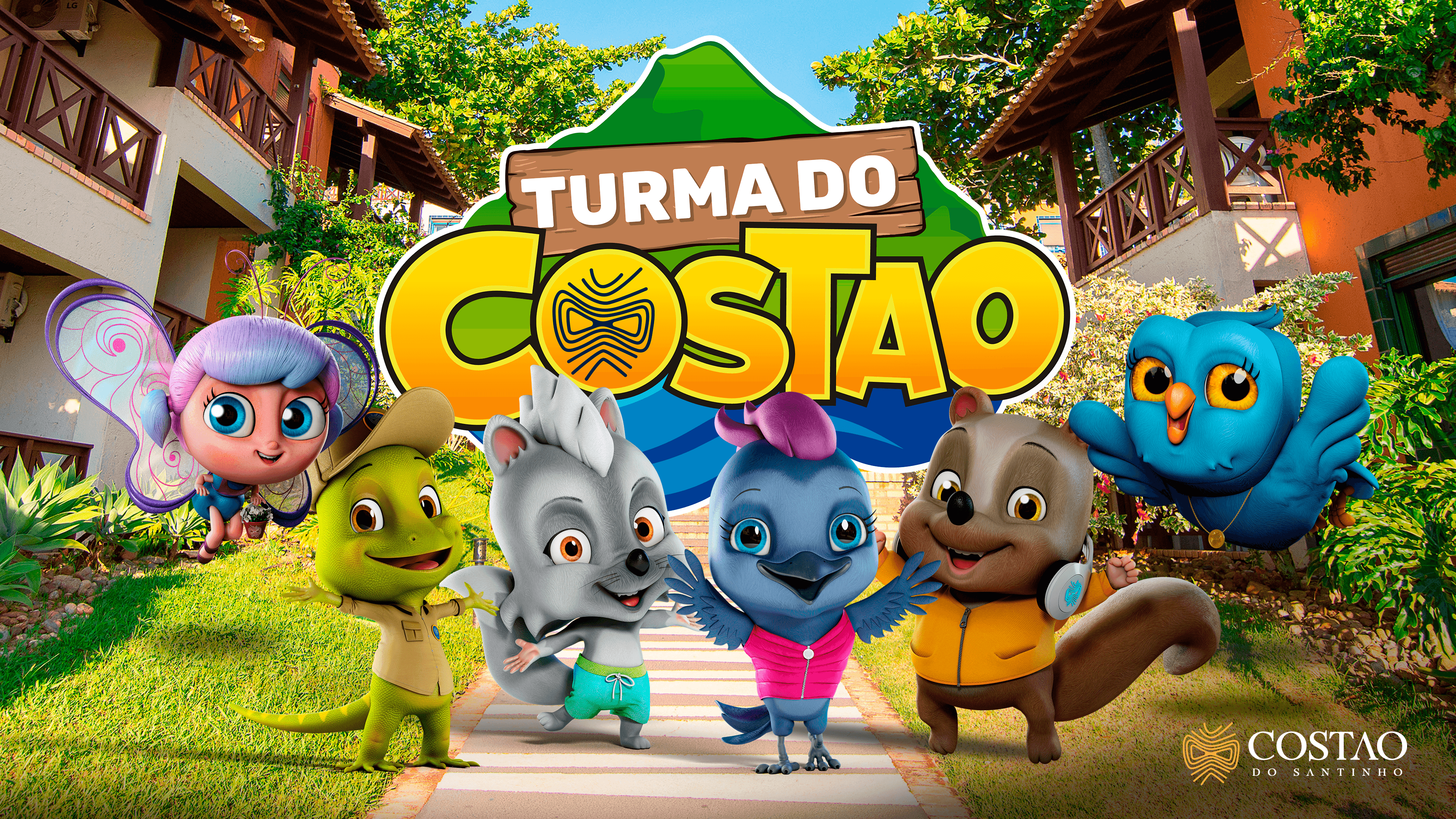  Costao launches a new edition of the Turma do Costao and presents mascots with a new layout